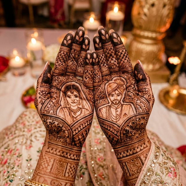 Portrait Mehndi